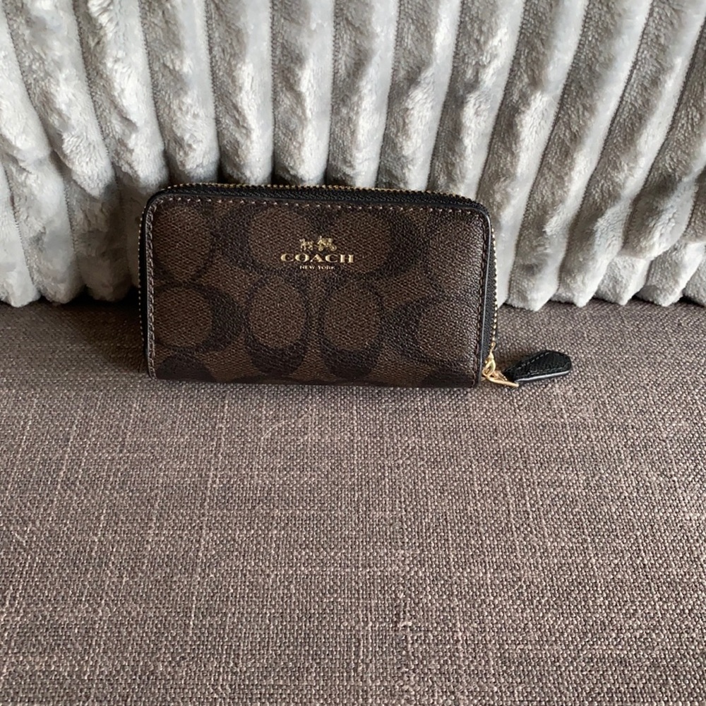 Small, zip around card case